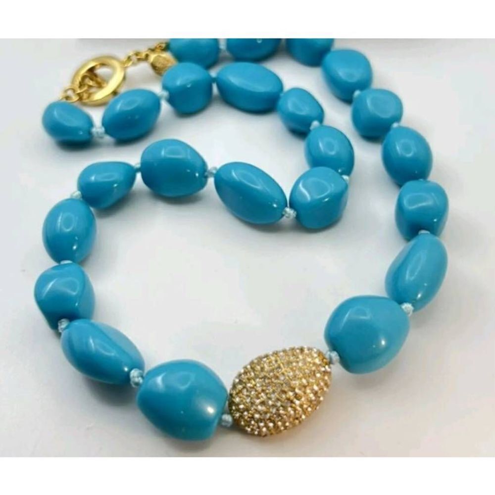 Nolan Miller Faux Turquoise Necklace